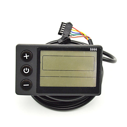 Skorter | S866 A Type Electric Bicycle Universal Electric Bicycle Dashboard Set ,Specification: 36V / 48V