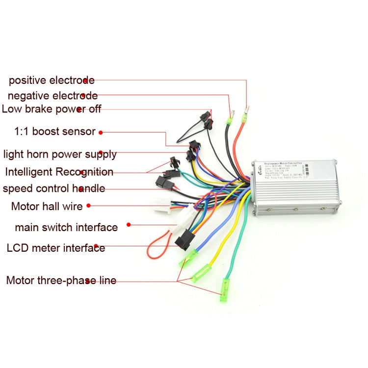 Skorter | 866 250W 350W Universal Electric Bicycle Scooter Controller Can Be Equipped With Speedmeters