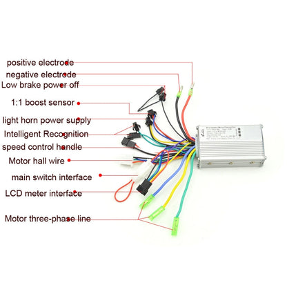 Skorter | 866 250W 350W Universal Electric Bicycle Scooter Controller Can Be Equipped With Speedmeters