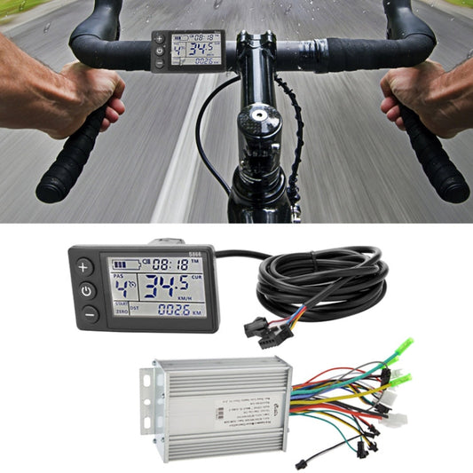 Skorter | S866 36V-60V  450W-500W 9-tube Brushless Smart Electric Vehicle Controller LCD SpeedMeter Kit