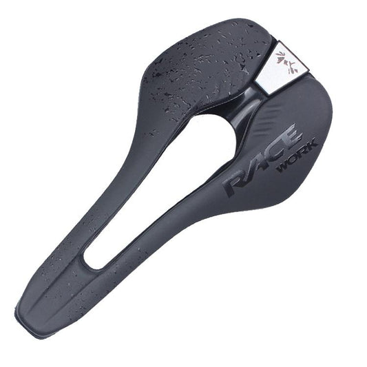 Skorter | RACEWORK RK068 Mountain Bike Microfiber Leather Seat Cushion(Black)