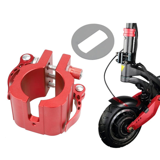 Skorter | Folding Clamp For ZERO 8X 10X 11X SPEEDUAL Dualtron DT3 Thunder Electric Scooter With Pad Red