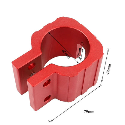 Skorter | Folding Clamp For ZERO 8X 10X 11X SPEEDUAL Dualtron DT3 Thunder Electric Scooter With Pad Red