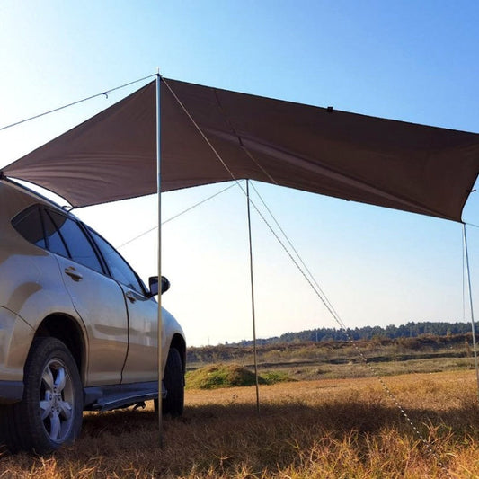 Skorter | Outdoor Picnic Camping Tent On The Side Of The Car Rain-proof Canopy 300x150cm(Dark Gray)