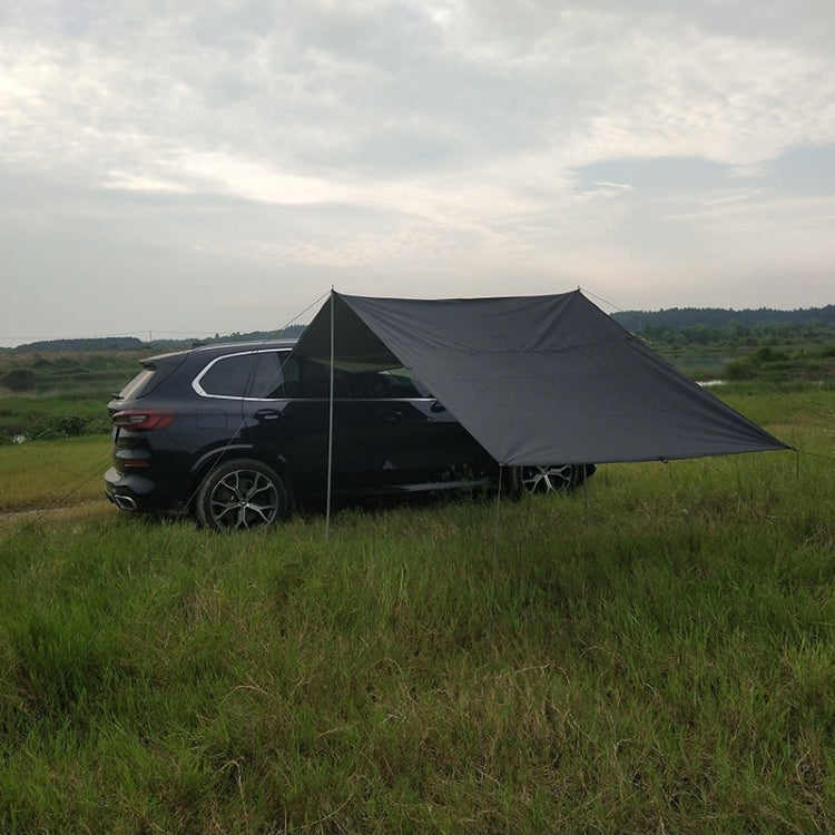 Skorter | Outdoor Picnic Camping Tent On The Side Of The Car Rain-proof Sunshade Canopy 300x150cm(Black)