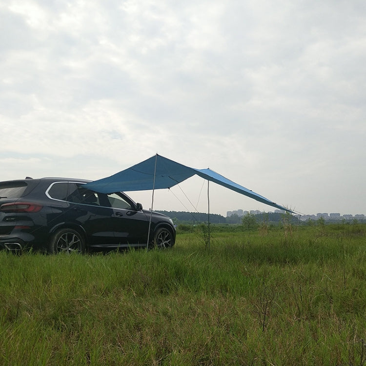 Skorter | Outdoor Picnic Camping Tent On The Side Of The Car Rain-proof Sunshade Canopy 300x150cm(Blue)