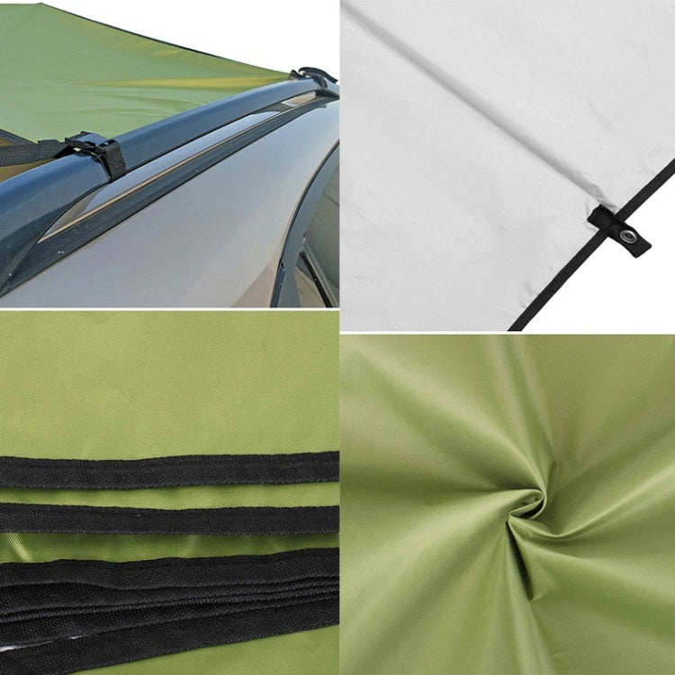 Skorter | Outdoor Picnic Camping Tent On The Side Of The Car Vehicle Rain-proof Sunshade Canopy 300x200cm(Khaki)