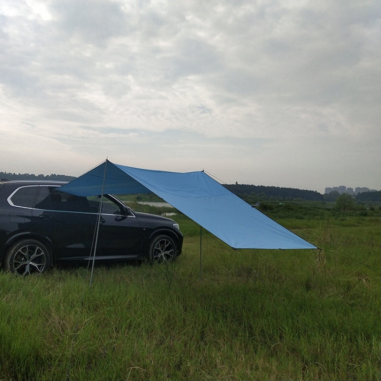 Skorter | Outdoor Picnic Camping Tent On The Side Of The Car Rain-proof Sunshade Canopy 300x200cm(Blue)