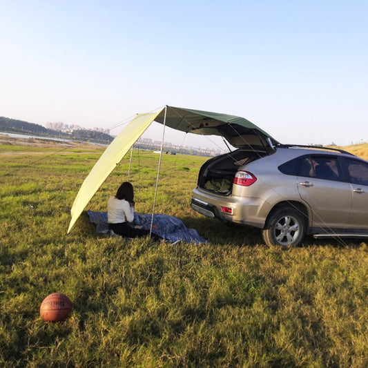 Skorter | Outdoor Picnic Camping Tent On The Side Of The Car Rain-proof Sun Canopy 200x440cm(Green)