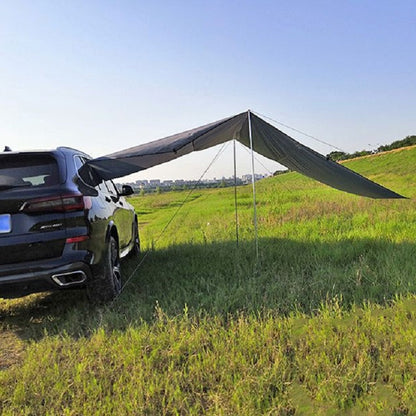 Skorter | Outdoor Picnic Camping Tent On The Side Of The Car Rain-proof Sunshade Canopy 200x440cm(Dark Gray)