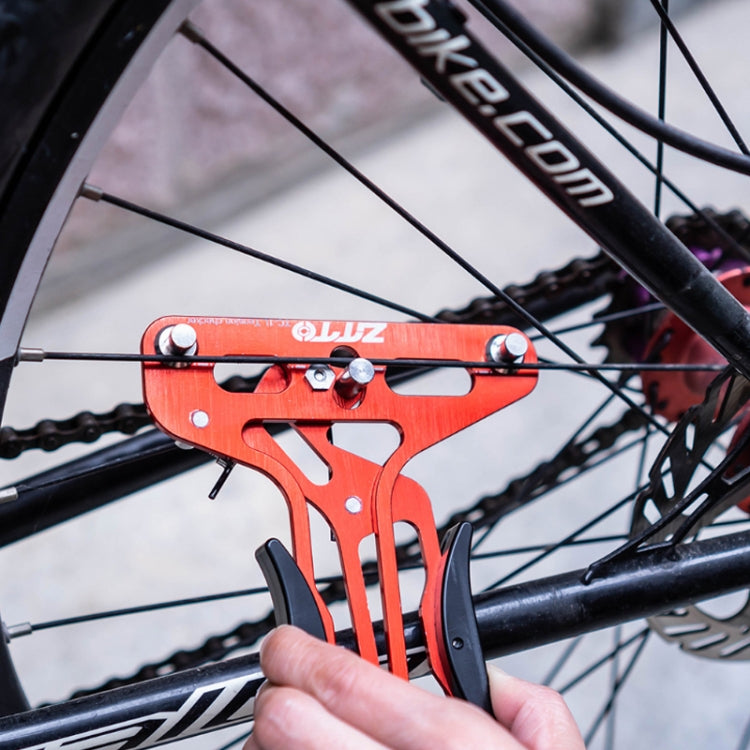 Skorter | ZTTO Hollow Bicycle Spoke Correction Tool Wire Rim Adjustment(Red)