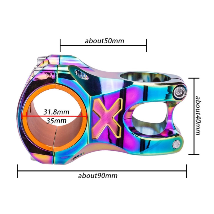 Skorter | ZTTO Mountain Bike CNC Colorful Hollow Aluminum Alloy Short Riser(50mm)