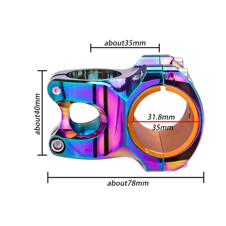 Skorter | ZTTO Mountain Bike CNC Colorful Hollow Aluminum Alloy Short Riser(35mm)