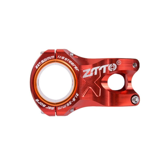 Skorter | ZTTO Bicycle Handlebar Hollow 0 Degree Short Riser(Red)
