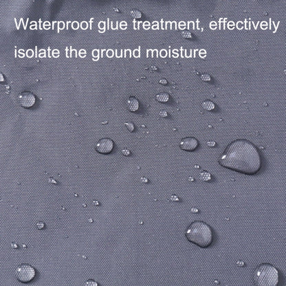 Skorter | Outdoor Tent Mats Thickened Oxford Cloth Waterproof Picnic Mat, Size: 210x210cm(Grey)
