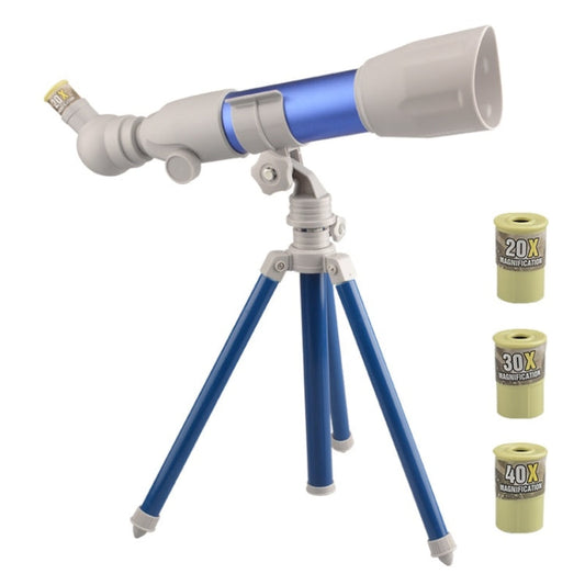 Skorter | Children High-definition Multiple Astronomical Telescope Science Teaching Aids(A Model Blue)