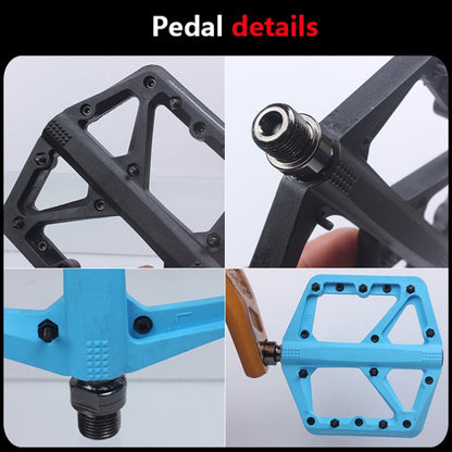 Skorter | RACEWORK RK66 Mountain Bike Nylon Fiber Pedals(Blue)