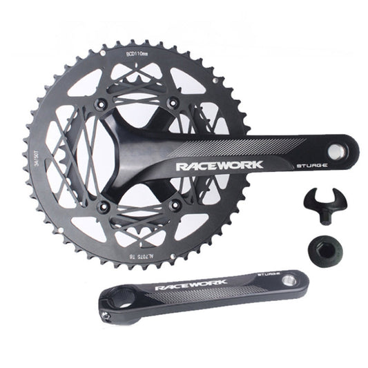 Skorter | RACEWORK RKRFA Road Bike Aluminum Alloy 22-speed Crankset, Spec: 53-39T without BB