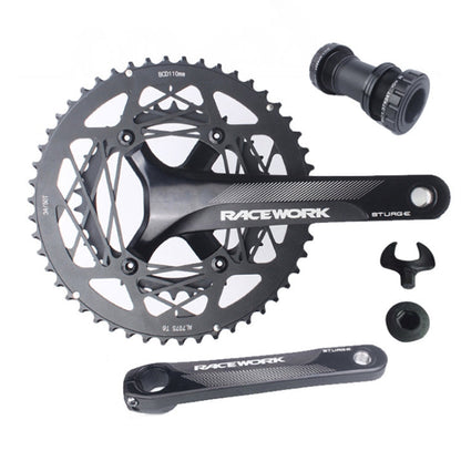 Skorter | RACEWORK RKRFA Road Bike Aluminum Alloy 22-speed Crankset, Spec: 50-34T with BB