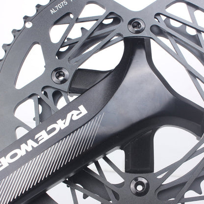 Skorter | RACEWORK RKRFA Road Bike Aluminum Alloy 22-speed Crankset, Spec: 50-34T with BB