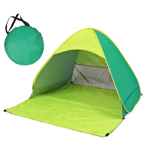 Skorter | Automatic Instant Pop Up Tent Potable Beach Tent，Size: 150x165x110cm(Green)