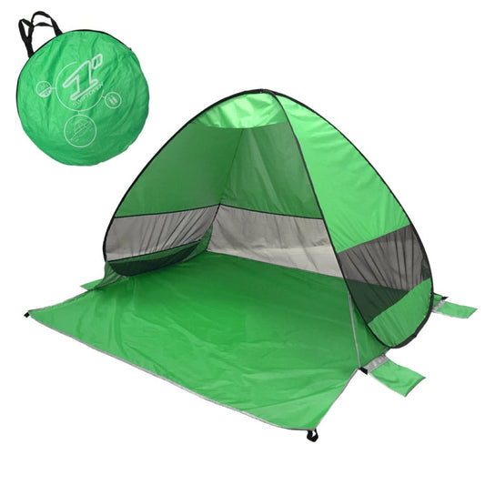 Skorter | Automatic Instant Pop Up Tent Potable Beach Tent,Size:, Color: Green