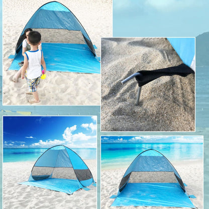 Skorter | Automatic Instant Pop Up Tent Potable Beach Tent,Size:, Color: Green