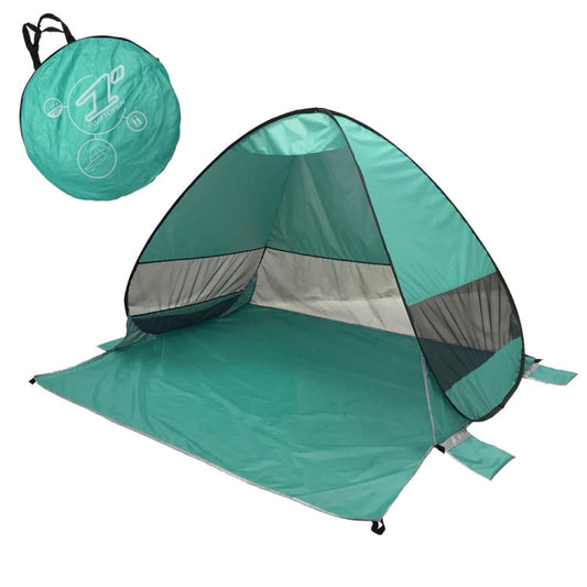 Skorter | Automatic Instant Pop Up Tent Potable Beach Tent,Size:, Color: Lake Green