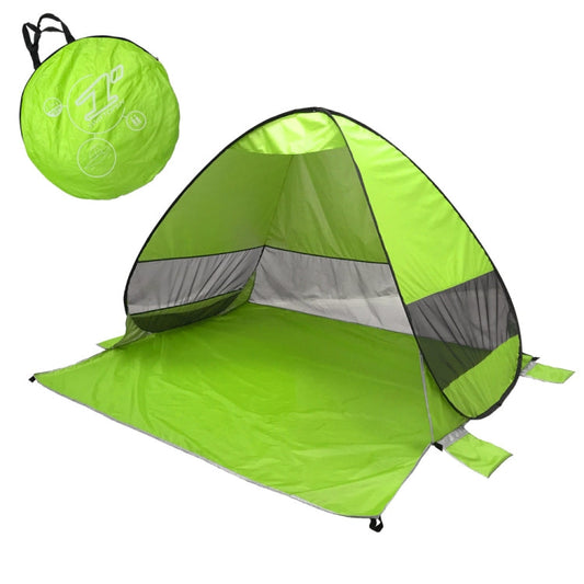 Skorter | Automatic Instant Pop Up Tent Potable Beach Tent,Size:, Color: Fluorescent Green