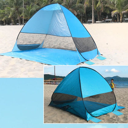 Skorter | Automatic Instant Pop Up Tent Potable Beach Tent,Size:, Color: Watermelon