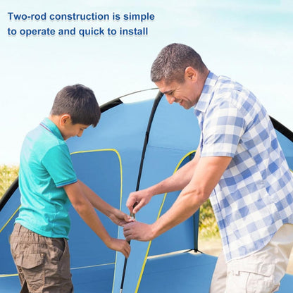 Skorter | 3 Sides Ventilated Spacious Outdoor Big Tent Sunscreen Rainproof Tent,Style: Ordinary