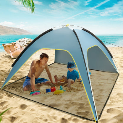 Skorter | 3 Sides Ventilated Spacious Outdoor Big Tent Sunscreen Rainproof Tent,Style: Ordinary
