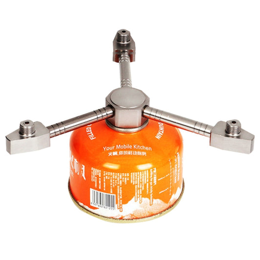 Skorter | Outdoor Camping 3 In 1 Self-closing Aluminum Alloy Stove Adapter Tool
