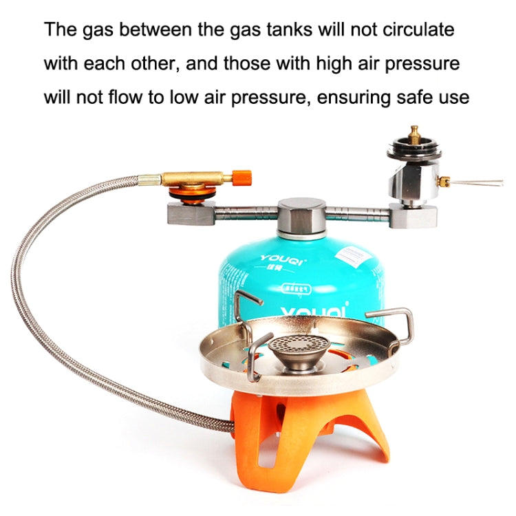 Skorter | 2 In 1 Outdoor Camping Aluminum Alloy Gas Tank Conversion Head Tool