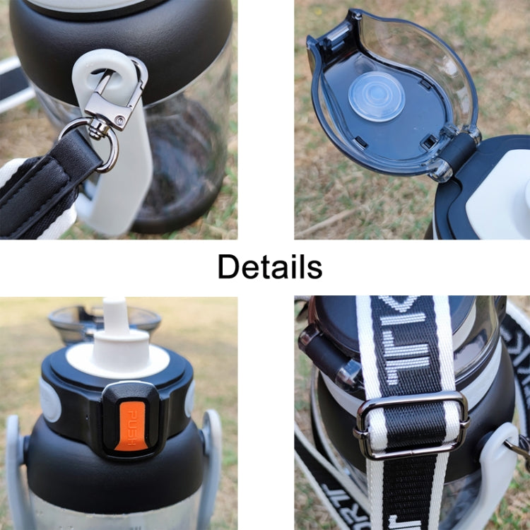 Skorter | TKK Outdoor Fitness Large Capacity Portable Sports Water Cup, Capacity: 1400ML(Blue)