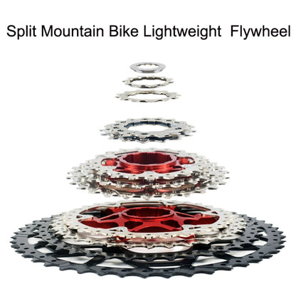 Skorter | VG Sports Split Mountain Bike Lightweight Cassette Flywheel, Style: 10 Speed 40T (Silver)