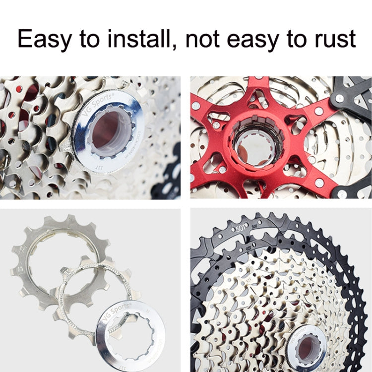 Skorter | VG Sports Split Mountain Bike Lightweight Cassette Flywheel, Style: 10 Speed 42T (Black)