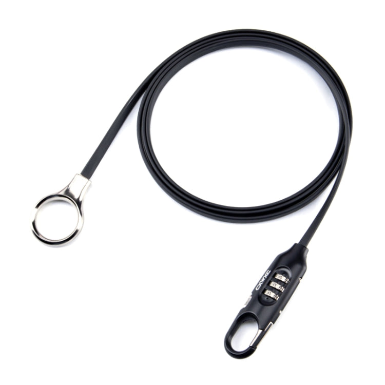 Skorter | PL3001 Bicycle Mountain Bike Portable Anti-theft Password Cable Lock(Black)