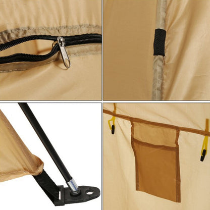 Skorter | Changing Tent Shower Beach Tent Outdoor Awning(Yellow)