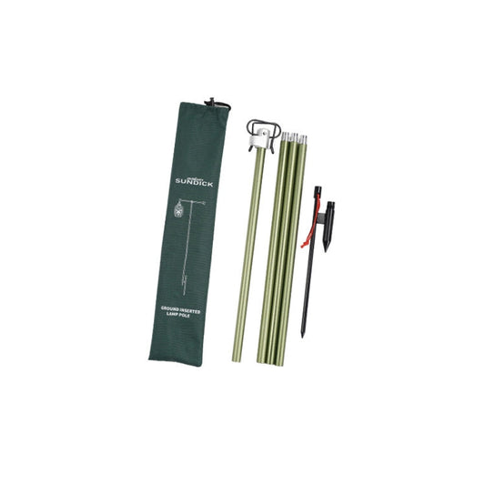 Skorter | Outdoor Camping Telescopic Double Hook Folding Light Stand(Green)