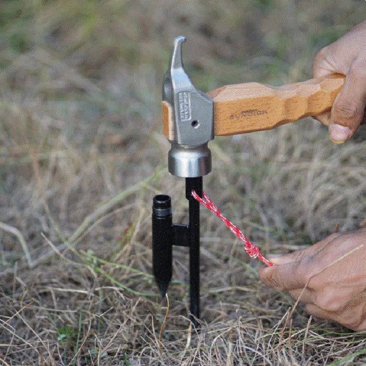 Skorter | Outdoor Camping Telescopic Double Hook Folding Light Stand(Green)