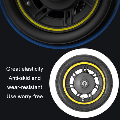 Skorter | 10 inch Electric Scooter Front Wheel Tubeless For Ninebot MAX G30(Yellow)