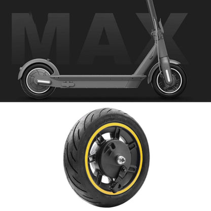 Skorter | 10 Inch Electric Scooter Front Tire Tubeless for Ninebot MAX G30 (Yellow)