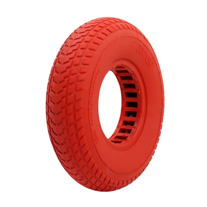 Skorter | 8 inch Hollow Solid Rubber Tire For Xiaomi Scooter, Color: Red