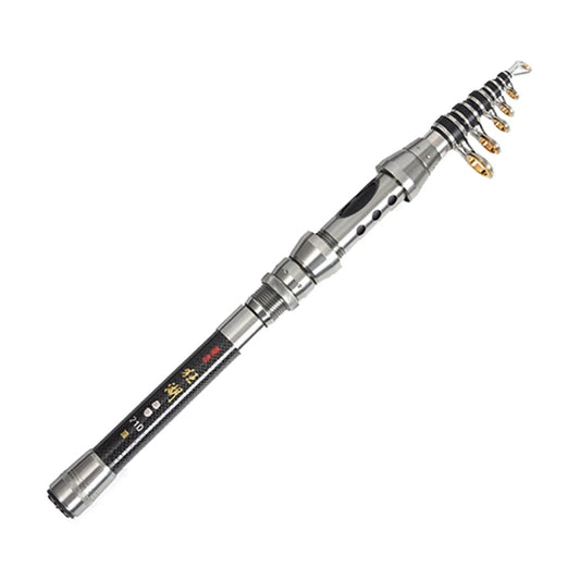 Skorter | LEO 27593 Carbon Mini Fishing Rod Shrink Handle Throwing Poles, Length: 2.1m
