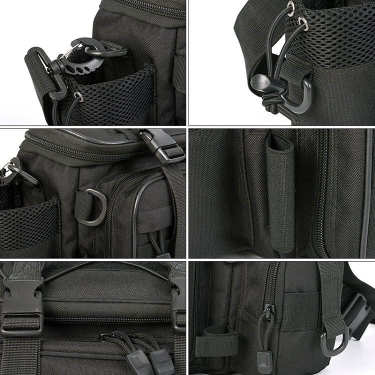 Skorter | LEO 27852 Multifunctional Luya Bag Fishing Gear Shoulder Bag Outdoor Photography Bag(Black)