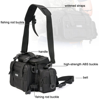 Skorter | LEO 27852 Multifunctional Luya Bag Fishing Gear Shoulder Bag Outdoor Photography Bag(Army Green)