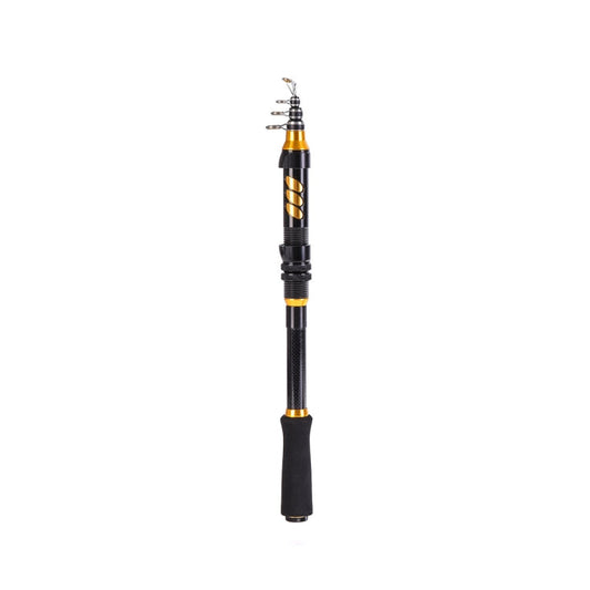 Skorter | LEO 28004 Short Carbon Sea Pole Mini Road Fishing Rod Fishing Gear, Length: 150cm