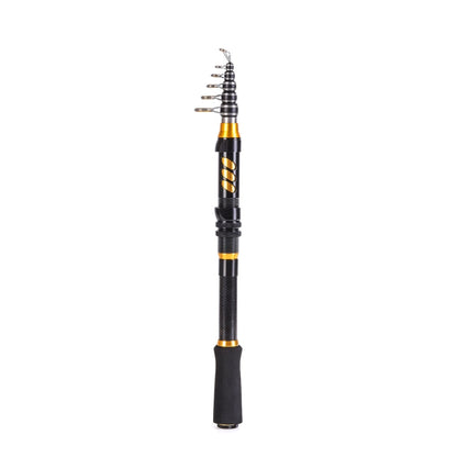 Skorter | LEO 28004 Short Carbon Sea Pole Mini Road Fishing Rod Fishing Gear, Length: 210cm