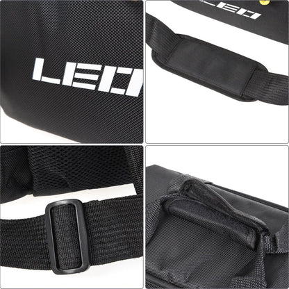 Skorter | LEO 28048 Thickening Square Road Sub Bag Bait Wheel Fishing Gear Bag(Black)